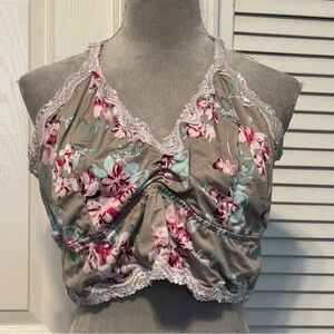 Torrid Floral Bralette size 4